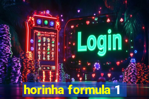 horinha formula 1